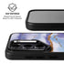 Blue Violet Watercolor Geode Galaxy S25 Kickstand Case